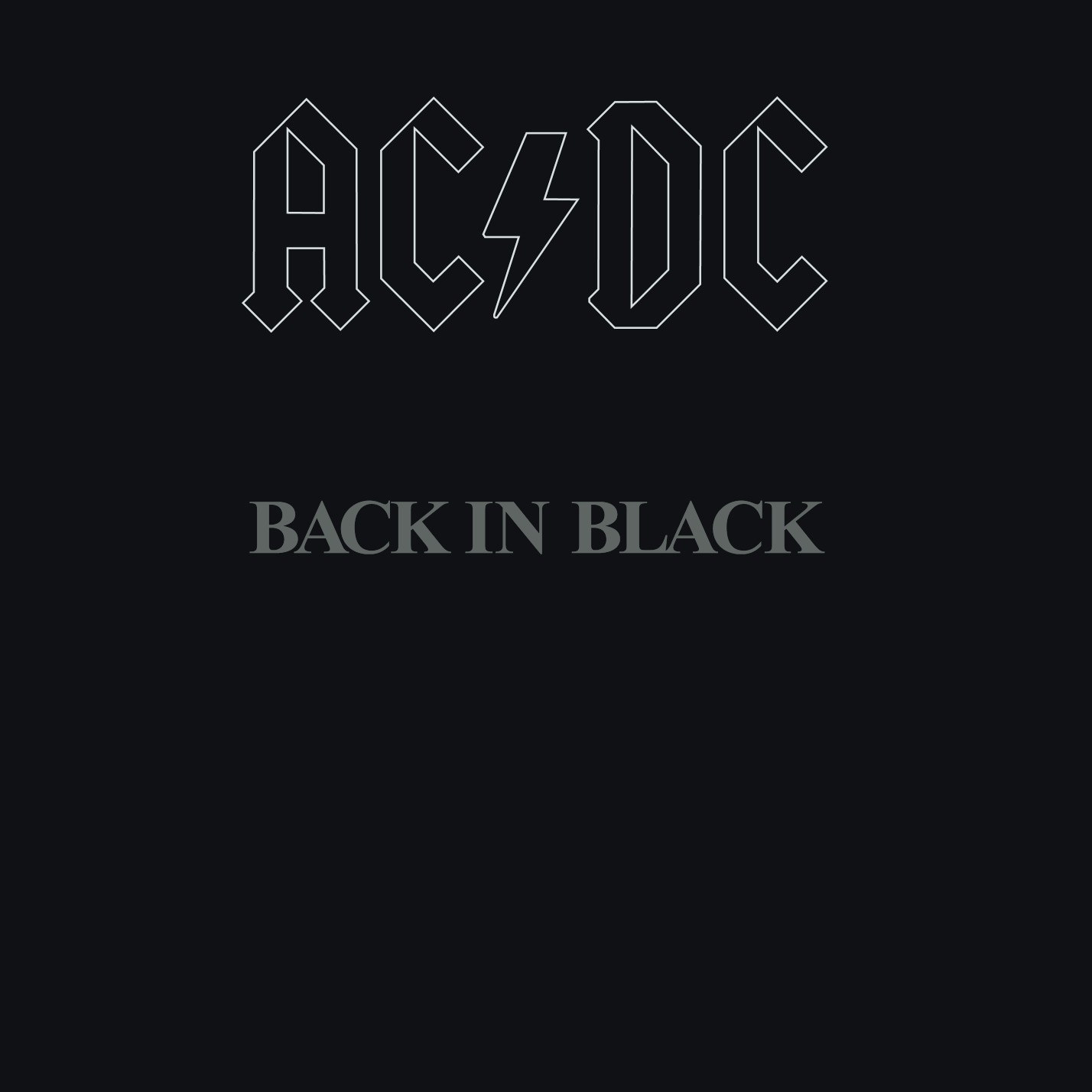 Back in black